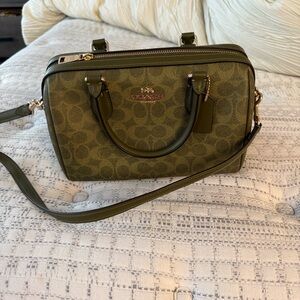 Rowan Satchel Bag In Signature Canvas